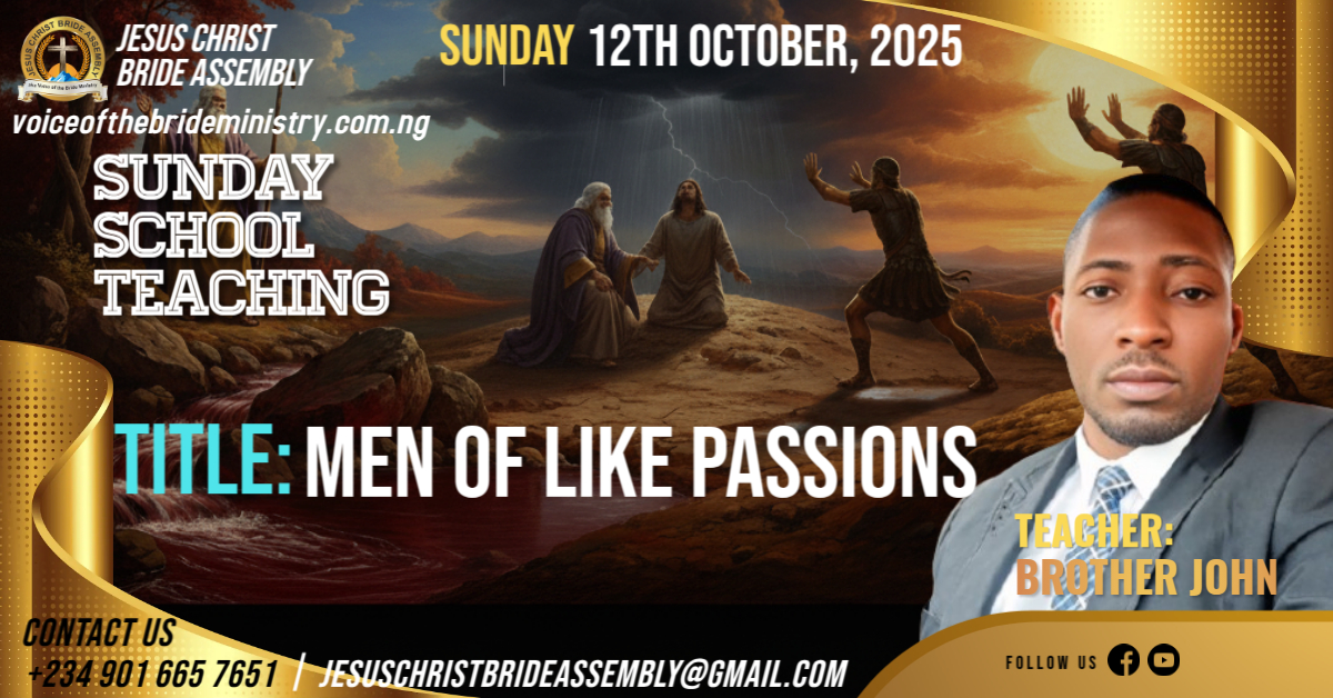 MEN OF LIKE PASSIONS